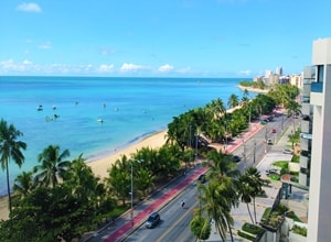 Maceió a capital maior do Estado costeiro de Alagoas